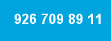 926 709 89 11 926 709 89 11